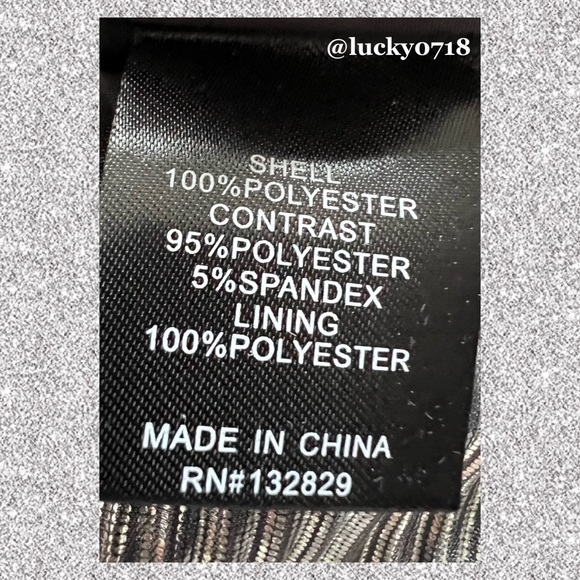 Lovers + Friends NWT Silver Metallic Jayda Bodysuit Sz S - Picture 8 of 9